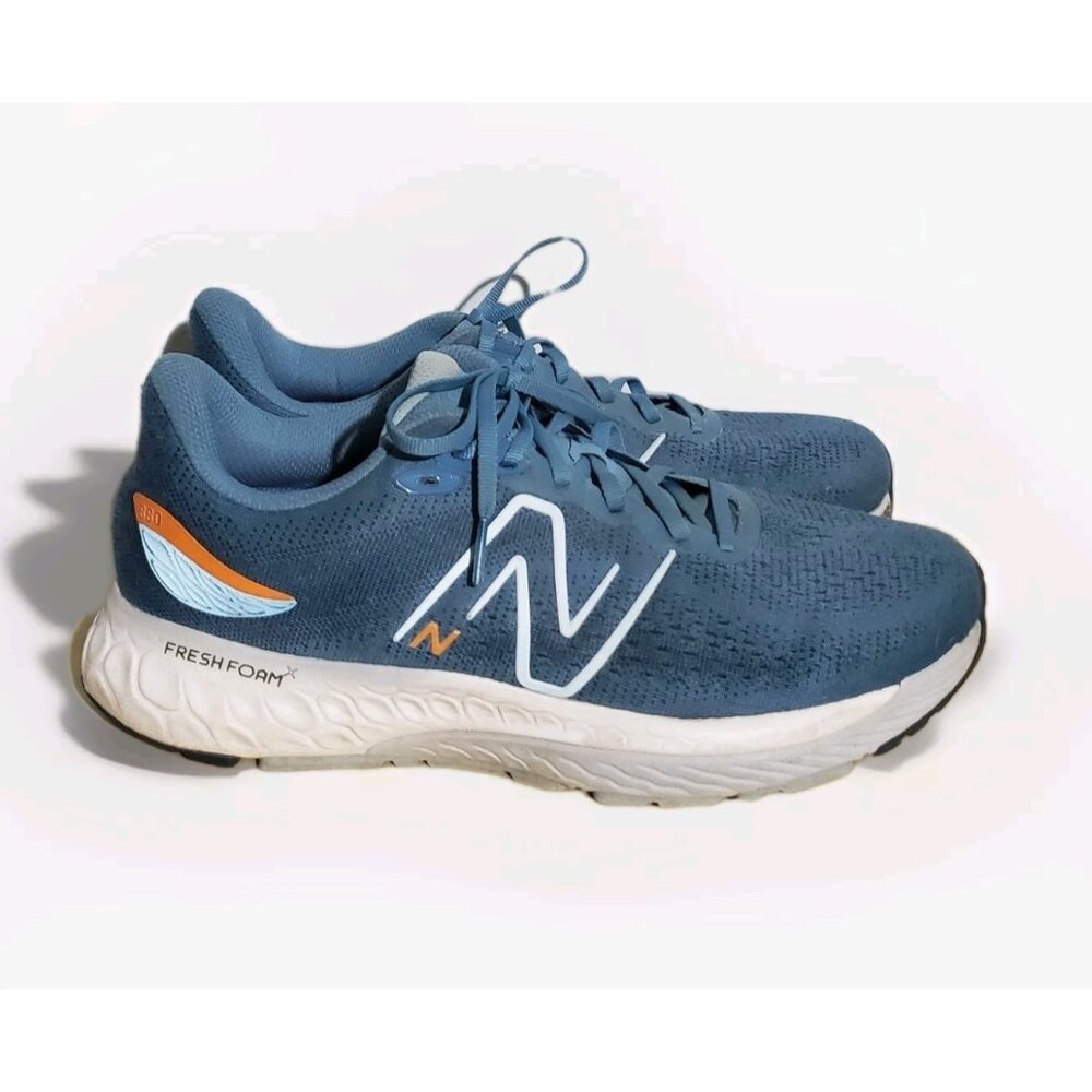 New Balance Fresh Foam X 880 V12 Shoes Men's Size 11 2E Blue Running Sneakers